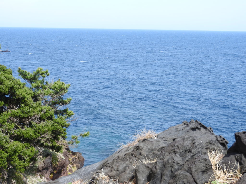 城ケ崎ピクニカルコース岩と海
